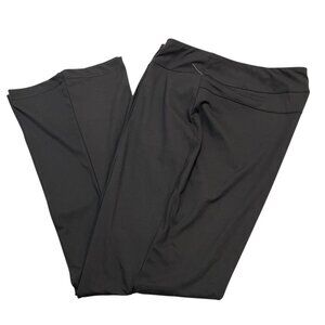 Rachel Zoe Pants Womens XL Black Mid Rise Bootcut Pull On Leggings Seamed Soft